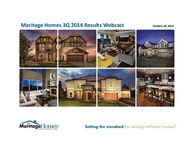 3rd Quarter 2014 Conference Call - Slides