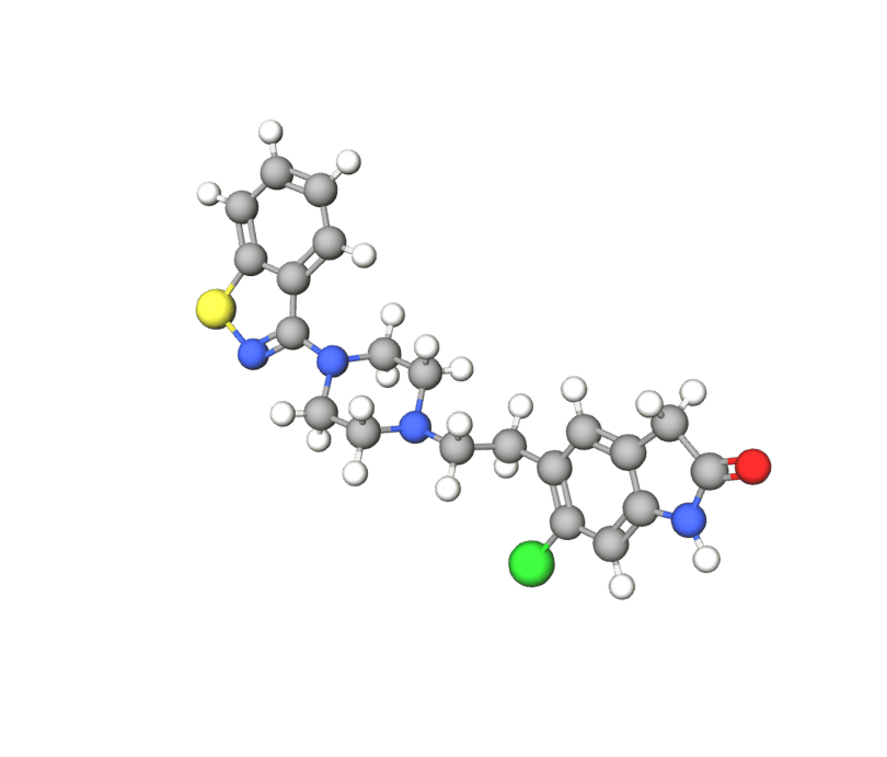 Geodon Ziprasidone molecule