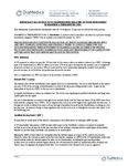 PFIC Annual Information Statement (2022 Tax Year)