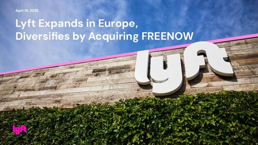 Lyft Expands in Europe, Diversifies by Acquiring FREENOW