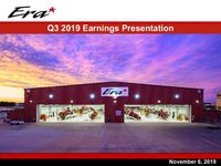 Era 2019 Q3 Earnings Presentation