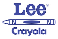 Lee and Crayola logo