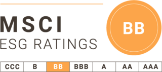 MSCI ESG Rating BB