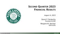 Second Quarter 2023 Financial Results