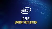Q1 2020 Intel Corporation Earnings Conference Call