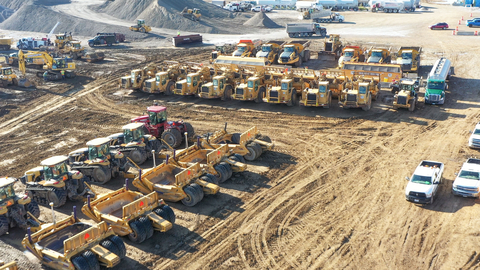 The first general contractor for Intel's Ohio construction project committed to 20% diverse spending, exceeding the 10% expectation outlined in Intel's Supplier Diversity Policy. Intel is investing more than $20 billion in the new semiconductor manufacturing site in Licking County, Ohio, to produce leading-edge chips. (Credit: Intel Corporation)