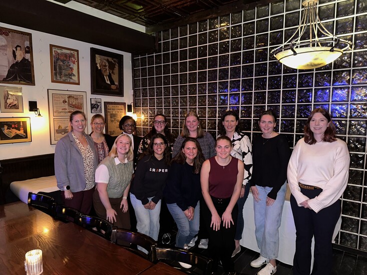 Women employees who attended the 2024 Society of Women Engineers Conference