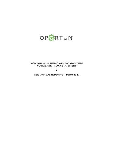 2019 Annual Report