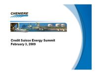 Credit Suisse Conference