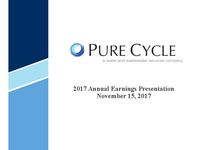 FYE 2017 Earnings Presentation