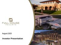 Investor Update - August 2025