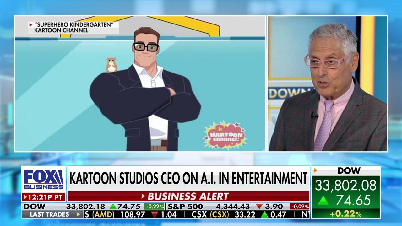 Fox Business - KARTOON STUDIOS CEO ON A.I. IN ENTERTAINMENT
