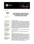 Roth Capital Partners acted as Lead Book-Running Manager for DoubleDown Interactive Co., Ltd. (NASDAQ: DDI) in its recent $42.5 Million Secondary Offering