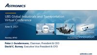 UBS Global Industrials and Transportation Virtual Conference
