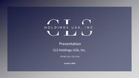 Investor Presentation: October 2020