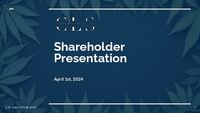 CLS Holdings USA, Inc. Shareholder Presentation: April 2024