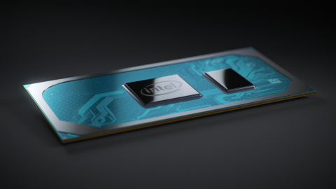 A photo released May 28, 2019, at Computex 2019 shows the 10th Gen Intel Core processor. 10th Gen Intel desktop processors unveiled at Computex enable fast, immersive experiences with up to 4 cores and 8 threads, up to 4.1 GHz max turbo frequency and up to 1.1 GHz graphics frequency. (Source: Intel Corporation)