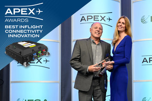 Astronics Honored with Best Inflight Connectivity Innovation Award by APEX and IFSA