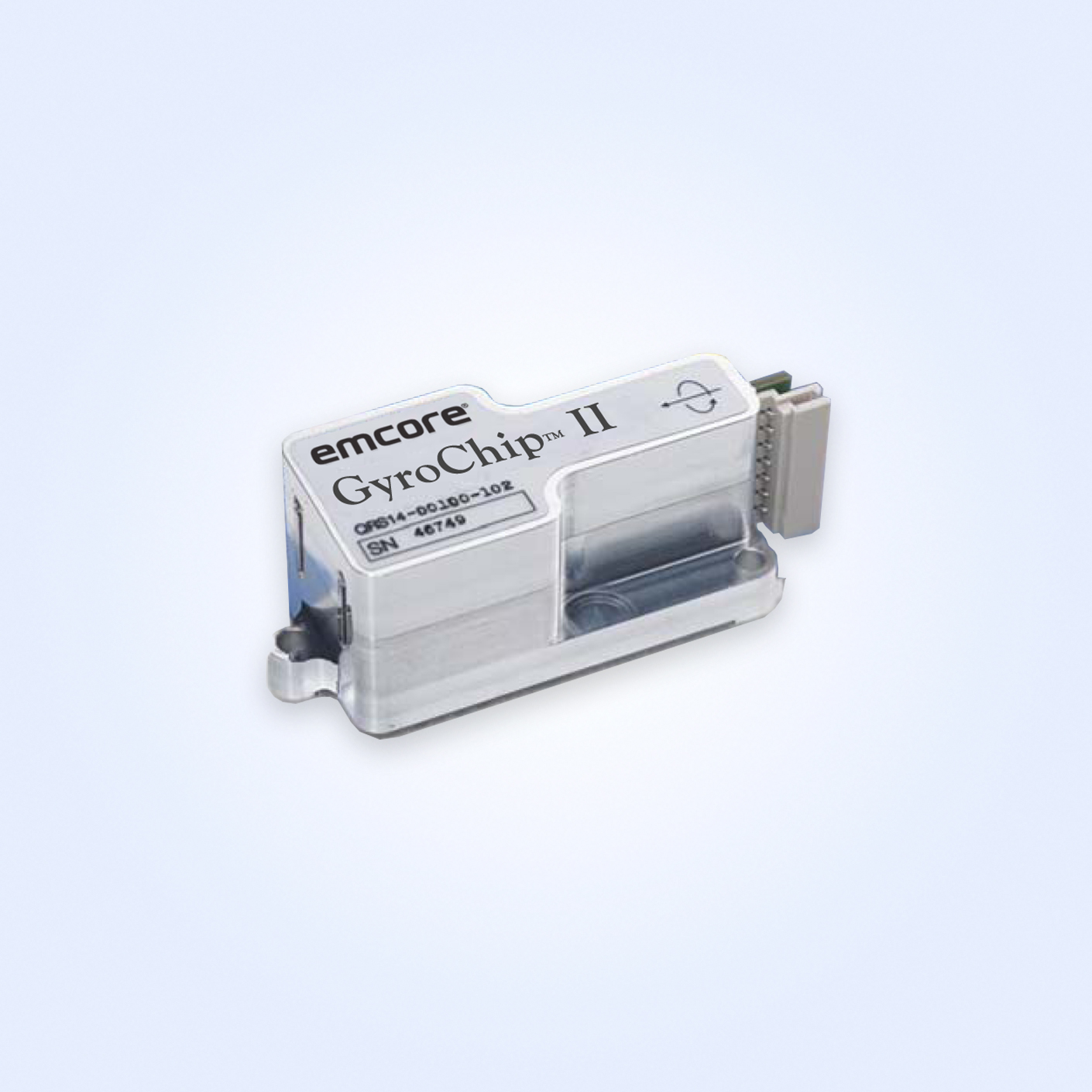 Emcore GyroChip II - advanced gyroscope sensor for precision navigation and stabilization.