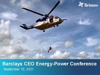 Barclays CEO Energy-Power Conference