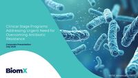 BiomX Company Introduction