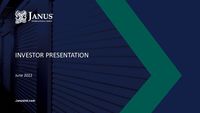 Investor Presentation - June 2022