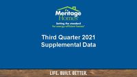 3rd Quarter 2021 Supplemental Data