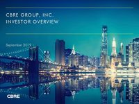 Presentations :: CBRE Group, Inc. (CBRE)