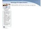 Promise of Alpha Therapy
