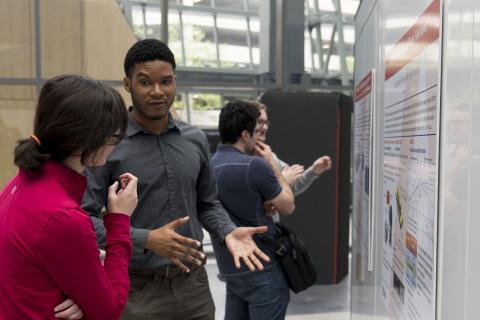 Highlights of the day include a keynote address, poster sessions, awards ceremony, lunch and networking. Credit: Draper