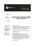 Roth Canada Acted as Sole Finder to G2 Goldfields Inc. (TSX: GTWO) in Connection with its C$49.5 Million Private Placement