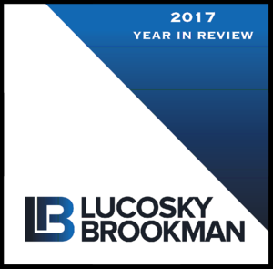 Lucosky Brookman Publishes 2017 YEAR IN REVIEW