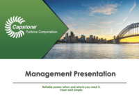 Management Presentation - March 2017