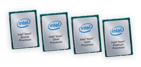 Intel Xeon Scalable processors are optimized for today’s evolving data center and network infrastructure requirements. The scalable processor family provides businesses with breakthrough performance to handle system demands ranging from entry-cloud servers to compute-hungry tasks including real-time analytics, virtualized infrastructure and high-performance computing. (Credit: Intel Corporation)