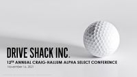 Craig-Hallum Alpha Select Conference Presentation