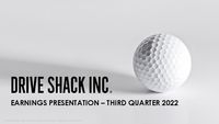 Q3 2022 Earnings Presentation