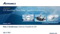 CJS Securities “New Ideas” Summer Conference