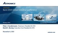 Baird 2019 Global Industrials Conference