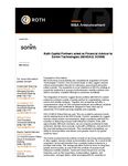 Roth Capital Partners acted as Financial Advisor to Sonim Technologies (NASDAQ: SONM)