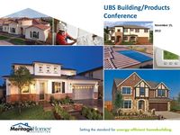 UBS Building & Building Products Tenth Annual CEO Conference - Slides