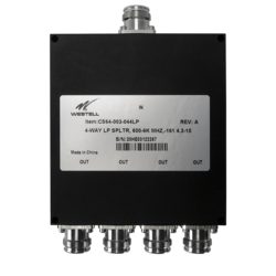 2, 3, and 4-Way UWB Low Power Splitters / Dividers :: Westell