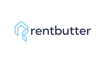 Typographic logo for Rent Butter.