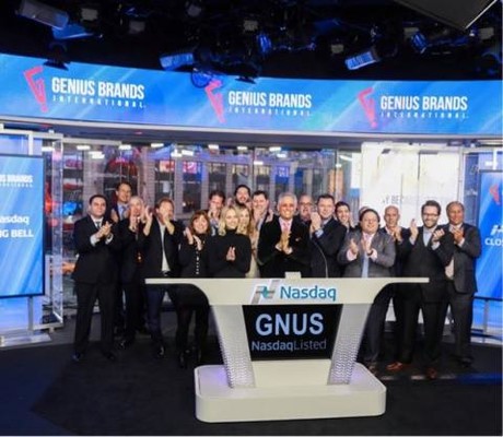 Genius Brands International at NASDAQ MarketSite