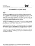 Q1 2017 Intel Corporation Earnings Conference Call
