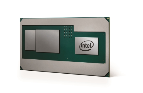 Intel introduces a new product in the 8th Gen Intel Core processor family that combines high-performance CPU with discrete graphics for a thin, sleek design. (Credit: Intel Corporation)