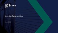 Investor Presentation - March 2022