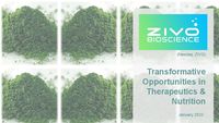 Zivo Bioscience, Inc.  January 2023 Investor Presentation