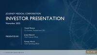 Journey Medical Corporate Presentation