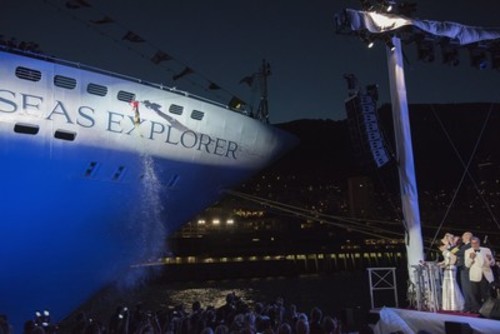 Regent Seven Seas Cruises Officially Welcomes Seven Seas Explorer to Fleet: Glitz, Glamour, Royalty and Music Highlight Christening Ceremony in Monte Carlo