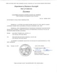 CA State Licensure